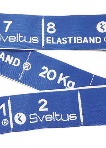 Эспандер для фитнеса Elastiband 20 кг Синий (SLTS-0171) Sveltus (253412508)