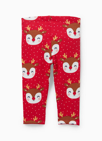 Красные кэжуал демисезонные брюки C&A