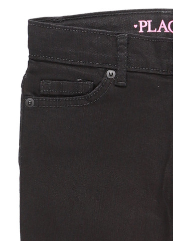 Черные демисезонные зауженные джинсы The Children's Place