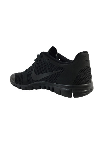 Черные всесезонные кроссовки Nike Free run 3.0