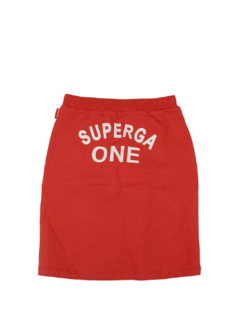 Красная кэжуал юбка Superga мини