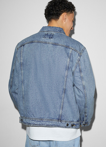 Синя демісезонна куртка C&A