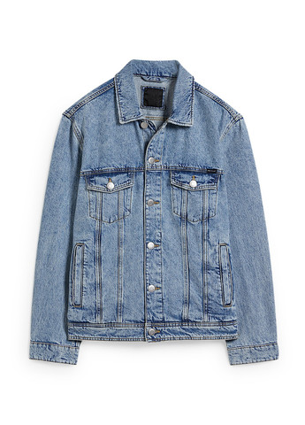 Синя демісезонна куртка C&A