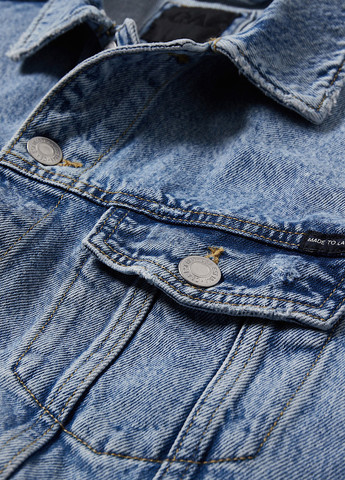 Синя демісезонна куртка C&A