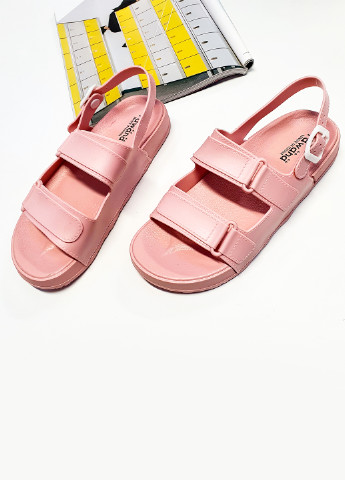 Жіночі сандалі гумові модні рожеві 38 Fashion (230370289)