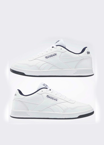 Белые демисезонные кроссовки Reebok