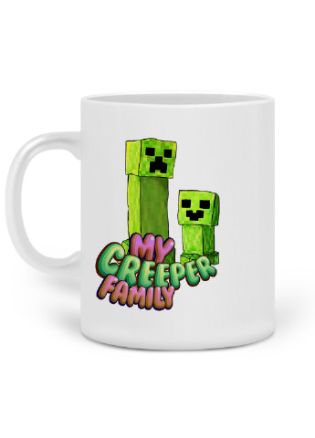 Кружка Майнкрафт (Minecraft) 330 мл горнятко керамічне (20259-1176) MobiPrint (219777182)