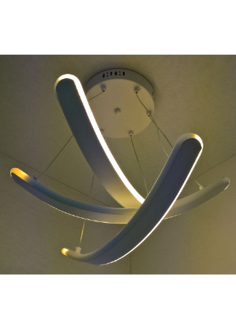 Люстра стельова LED з пультом A6223/3 Білий 25х46х46 см. Sunnysky (253628407)