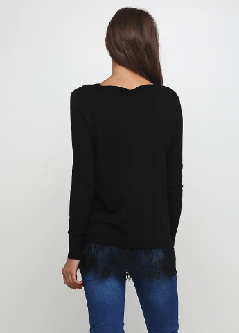 Черный демисезонный пуловер пуловер Alya by Francesca`s