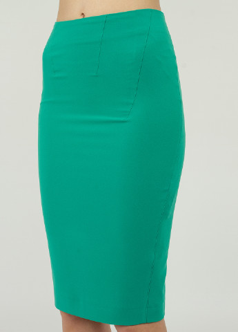 Комплект (блуза, юбка) BGL Комплект (блуза и юбка) юбочный зелёный кэжуал вискоза, полиамид, эластан