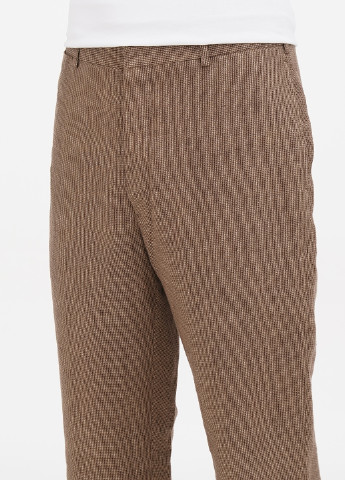 Коричневые кэжуал демисезонные чиносы, прямые брюки Ralph Lauren