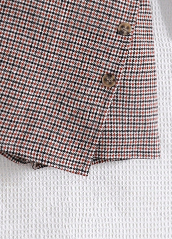 Комбінований демісезонний комплект (лонгслів, спідниця-шорти) SHEIN