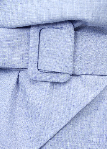 Костюм (жакет, юбка) BGL юбочный однотонный голубой кэжуал вискоза