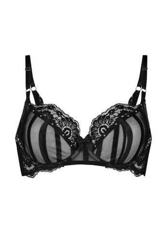 Чёрный бюстгальтер Hunkemoller с косточками полиамид