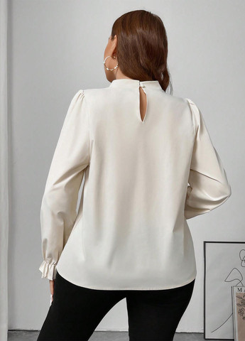 Кремова блуза SHEIN