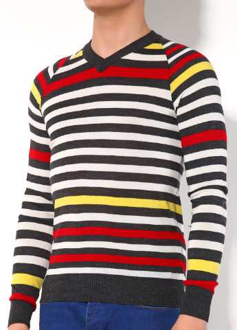 Комбинированный демисезонный пуловер пуловер Flash