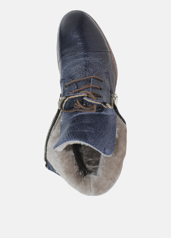 Темно-синие зимние ботинки Luciano Bellini