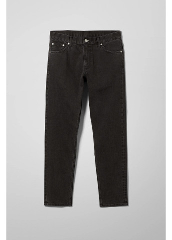 Темно-серые демисезонные джинсы Weekday