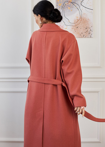 Рожеве демісезонне Пальто двобортне MiNiMax