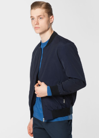 Синя демісезонна куртка чоловіча Arber Varsity Jacket Z
