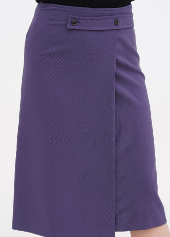 Сиреневая кэжуал однотонная юбка Diana Gallesi а-силуэта (трапеция)