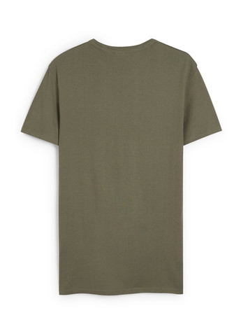 Хаки (оливковая) футболка C&A