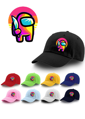 Кепка Амонг Ас Червоний (Among Us Red) (9273-2406) MobiPrint (216961299)