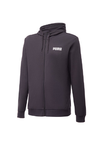 Сіра демісезонна толстовка men's full-zip hoodie Puma