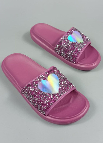 Фиолетовые шлепанцы Progres