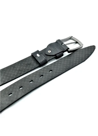Мужской кожаный ремень 110-120х4 см Weatro (232988636)