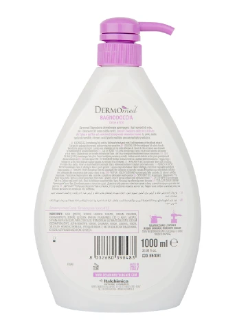 Гель для душу Talco e Iris 1 л Dermomed (215473998)