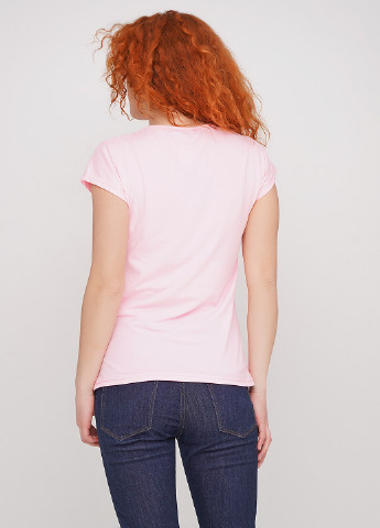 Світло-рожева літня футболка G & N