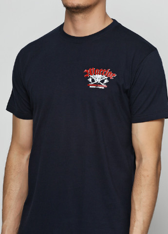 Темно-синяя футболка Dobermans Aggressive