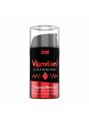 Жидкий вибратор Vibration Strawberry (15 мл) Intt (251849876)