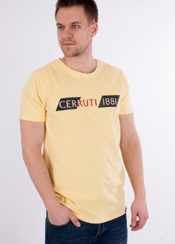 Желтая футболка Cerruti 1881