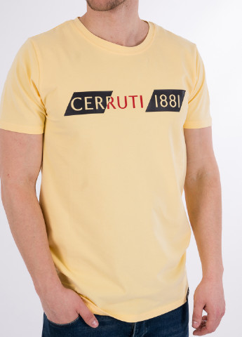 Желтая футболка Cerruti 1881