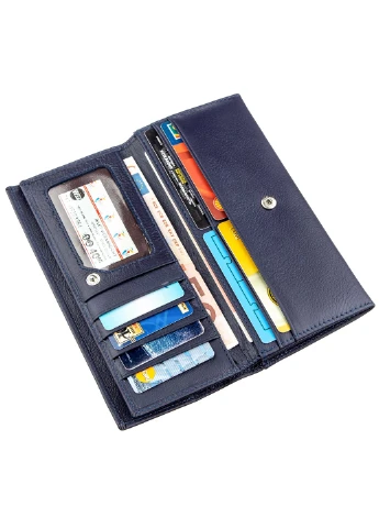 Женский кожаный кошелек-визитница 10х18,5 см st leather (229458774)