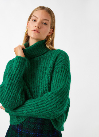 Зеленый демисезонный свитер KOTON