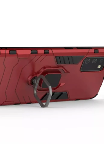 Ударостійкий чохол Transformer Ring for Magnet для Samsung Galaxy A02s Червоний / Dante Red (is_00000042910_1) Epik (238479748)