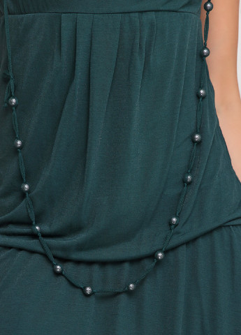 Темно-зелена кежуал сукня в стилі армпір Liu Jo однотонна