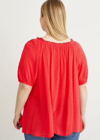 Червона літня блуза C&A
