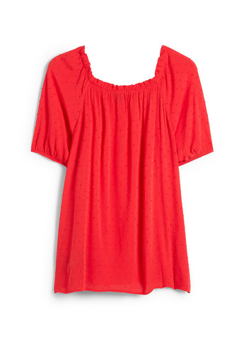 Красная летняя блуза C&A