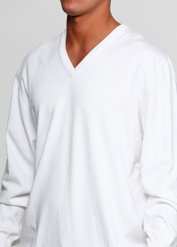 Белый демисезонный пуловер пуловер Barbieri