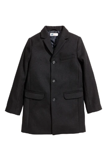 Чорне демісезонне Пальто H&M