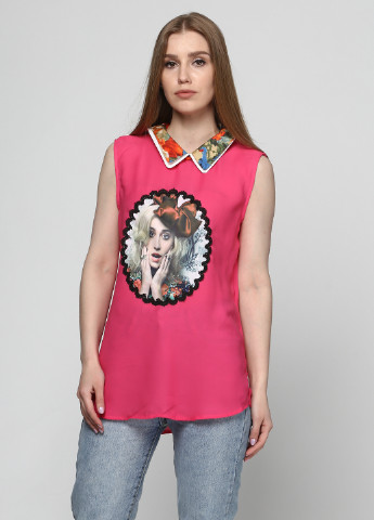 Фуксия блуза Renais