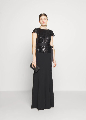 Черное вечернее платье Ralph Lauren