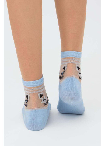Шкарпетки Giulia блакитні кежуали