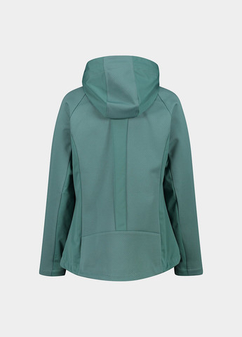 Бирюзовая демисезонная куртка CMP WOMAN JACKET ZIP HOOD