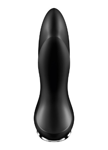 Анальна смарт вібропробка із перлинним масажем Rotator Plug 1+ Black Satisfyer (254785135)