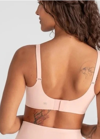 Світло-рожевий безшовний бюстгальтер Honeylove без кісточок нейлон